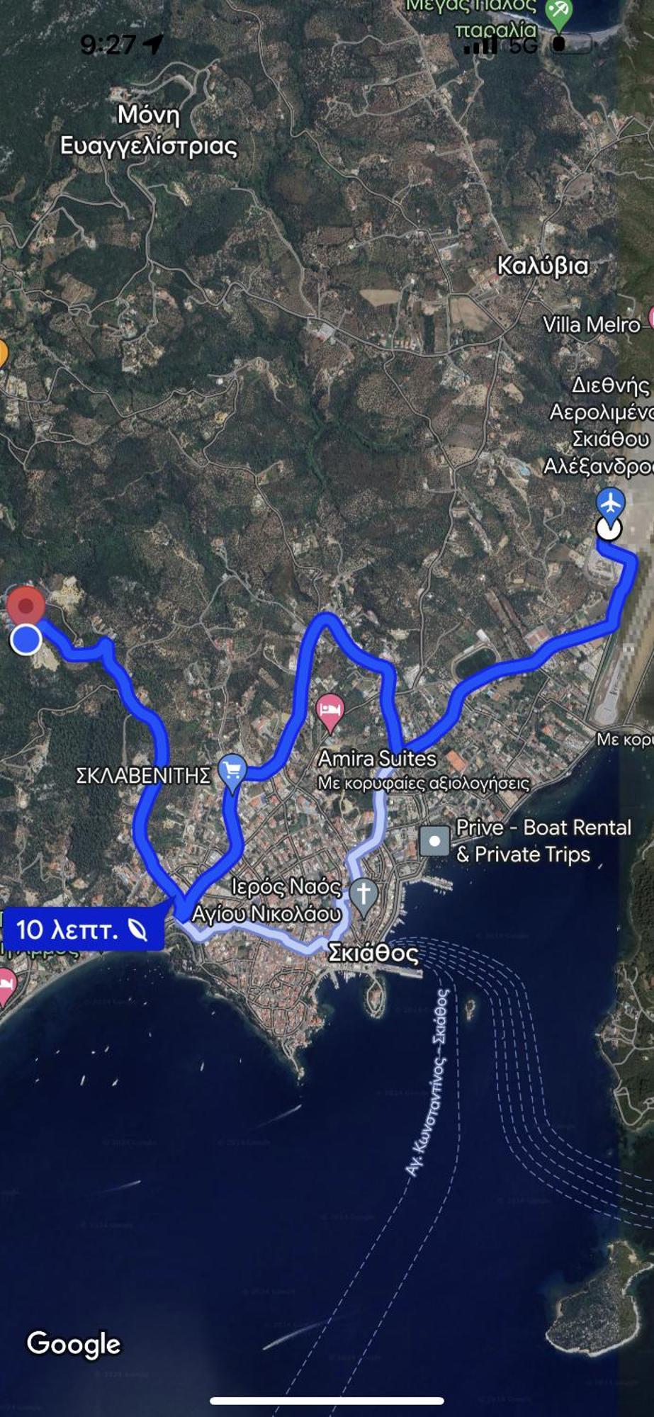 Skiathos Zeus Apartment Экстерьер фото